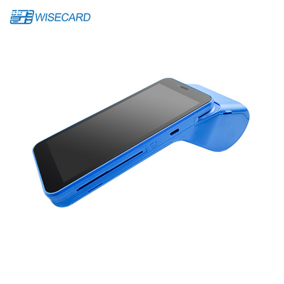 Compacto touchscreen Android Mobile POS Terminal em transações eletrônicas