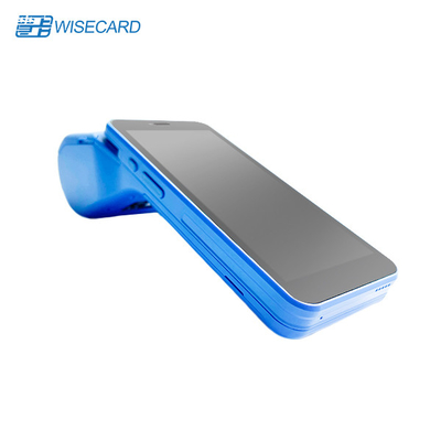 Quad Core Emv Android Pos Terminal Mini caixa registrador leitor de cartões sem contato