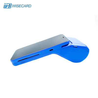 Terminal de impressão digital POS Android Smart Payment Bus Qr Code Scanner Cartão SIM Controle de impostos Sistema de caixa