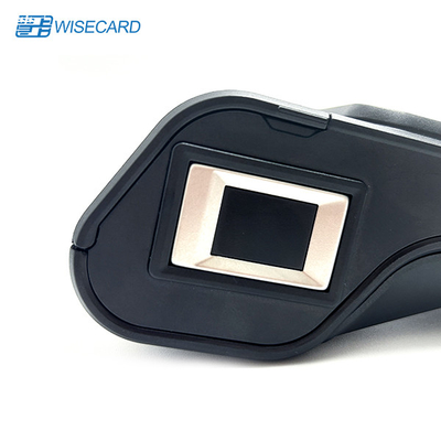 Terminal POS Linux de verificação biométrica conveniente com PIN Pad e conectividade Wi-Fi