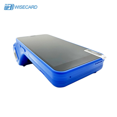Terminal Android POS habilitado para EMV com processador quad-core e impressora térmica incorporada
