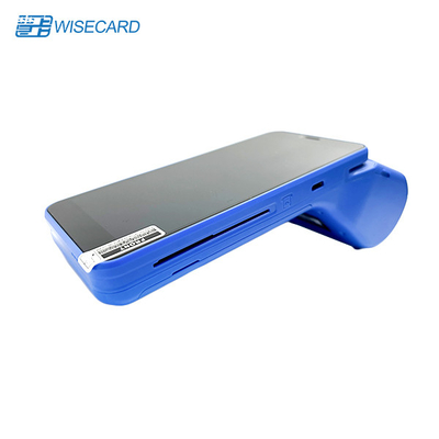 Terminal POS EMV Android com impressora térmica 58*40mm e verificação de impressões digitais