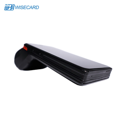 Quad Core WiFi POS Terminal com 5000mAh Bateria e reconhecimento de impressões digitais