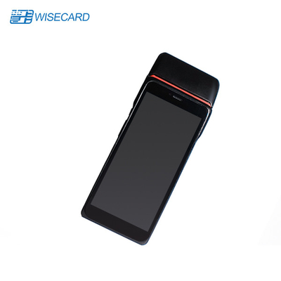 Bateria de íon de lítio de 5000 mAh Terminal POS Android com câmera de 5MP e impressora térmica