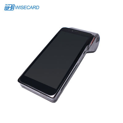 5MP NFC Android Smart POS Terminal T80 Preto com bateria de 5000mAh para atacadista