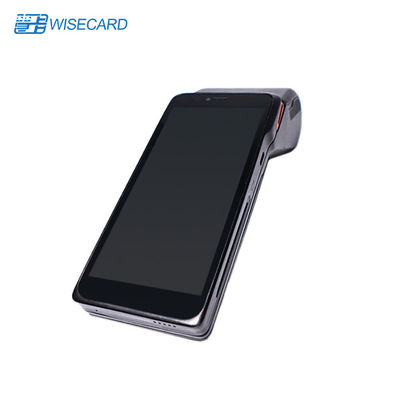 Quad core Android POS Terminal com impressora de 58 mm e touch display para transações EMV