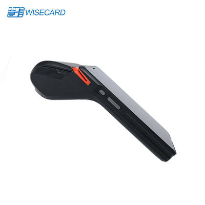 Terminal de POS Android compatível com EMV com impressora térmica de 58*40mm e câmera de 5MP