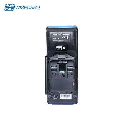 Terminal portátil móvel Handheld da posição do leitor de NFC com impressora Fingerprint Barcode Scanner