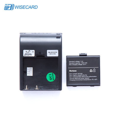 impressora térmica With USB TTL RS232 do móbil de 2000mAh Bluetooth