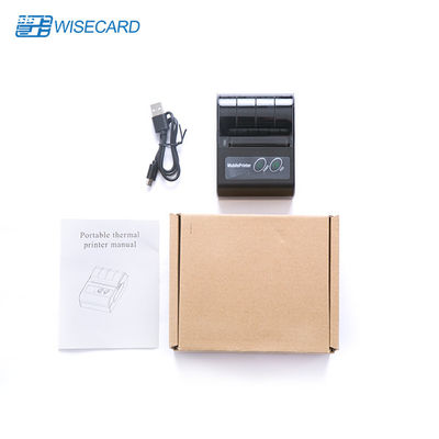 2 impressora térmica RS232 2000mAh do recibo da polegada 203DPI BT
