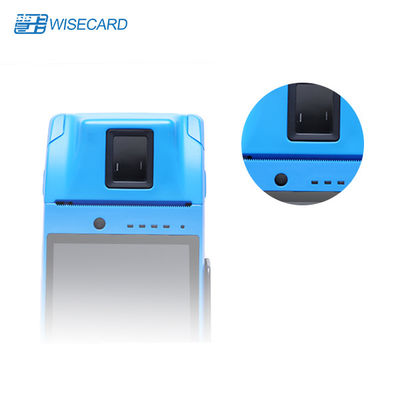 Terminal LTE TDD do pagamento da posição de Wisecard MTK MT8735 com o varredor do código de barras de NFC