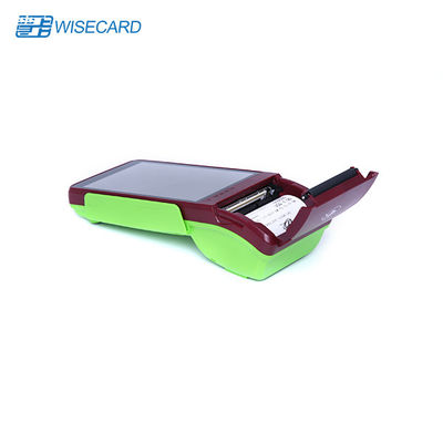 PCI Handheld 5M Pixel Camera da impressora do tela táctil de PBOC 5800mAh