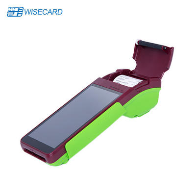 Impressora 5800mAh de Scarlett Green 80mm do terminal da posição de Smart do bluetooth do PCI