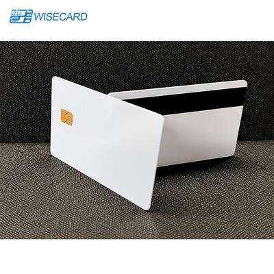 Prata Mag Stripe da trilha de Chip Blank Magstripe Cards W HiCo 2 da pérola SLE4442